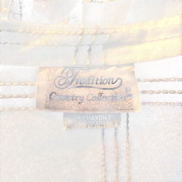 Traditional country collection button down shirt. Size medium - Picture 3 of 6